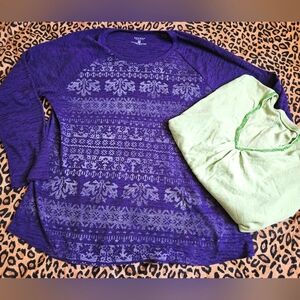 4/$20- Waffle thermal and long sleeve